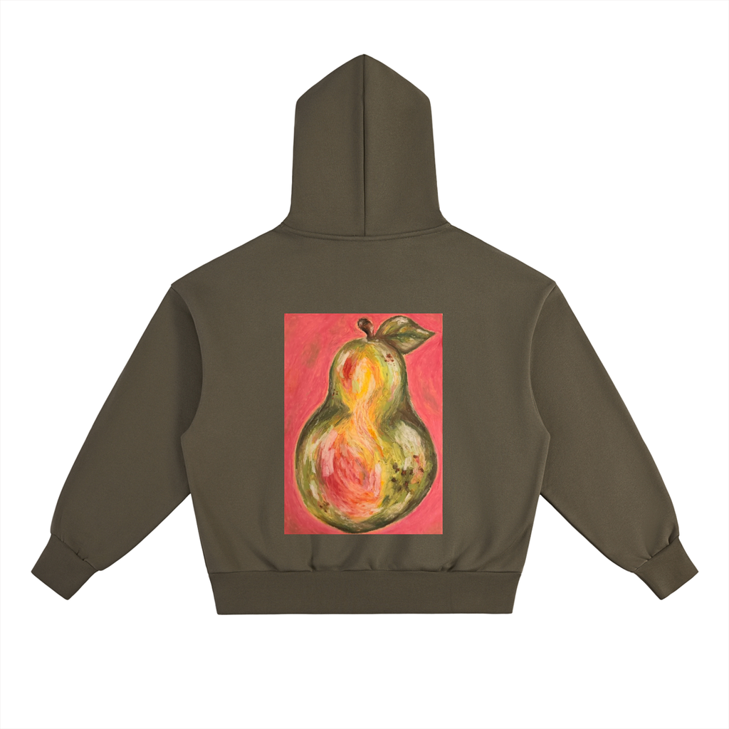 hoodie,a pretty pear,pear,clothing