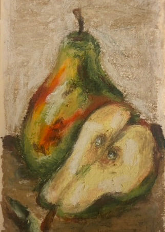 pear still life